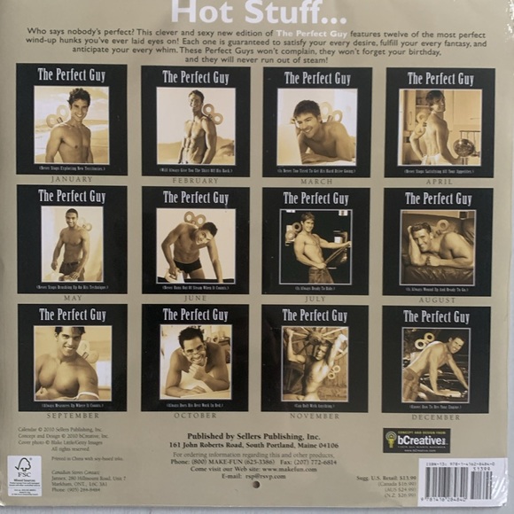 2011 The Perfect Guy Calendar - Picture 3 of 8